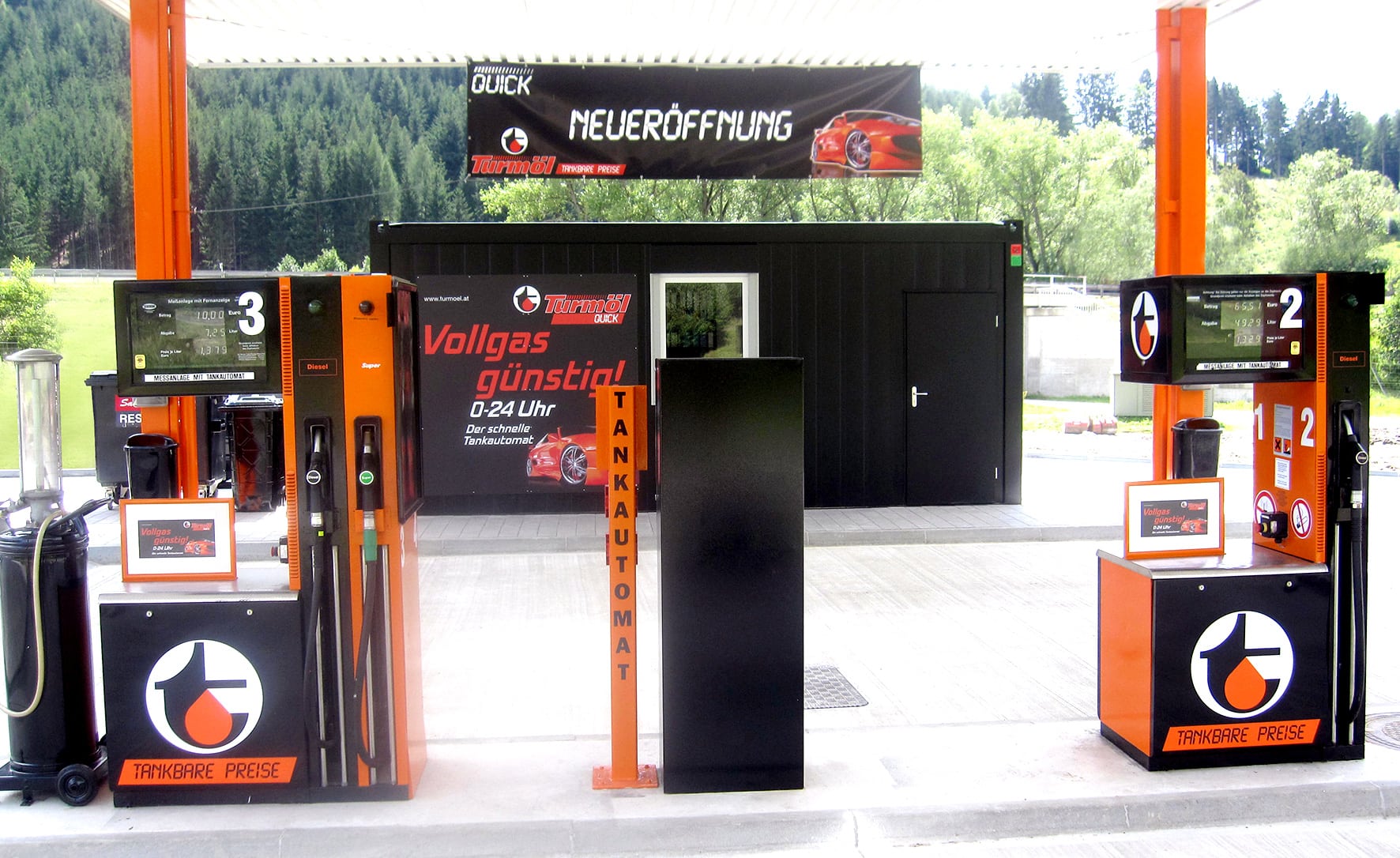 Tanken | Turmöl - tankbare Preise